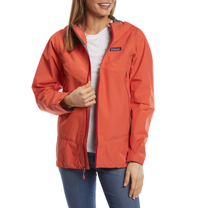 Patagonia Cloud Ridge Jacket - Women's Carve Coral Detail 1 View