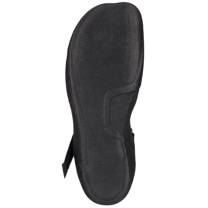 Quiksilver 3mm Syncro Round Toe Boots Black