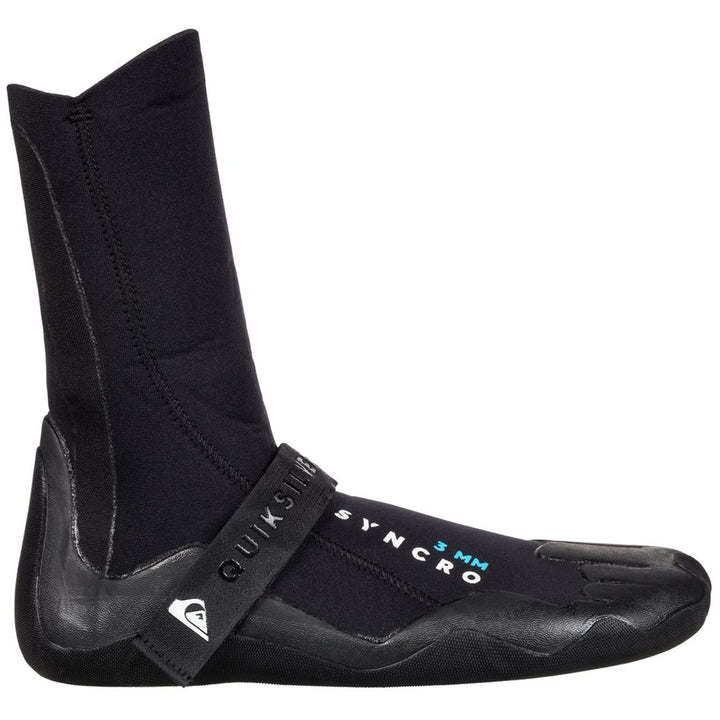 Quiksilver 3mm Syncro Round Toe Boots Black