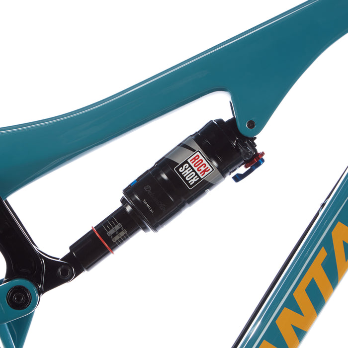 Santa Cruz Bicycles Bronson 2 C S Complete Mountain Bike 2017 Slate Blue & Orange