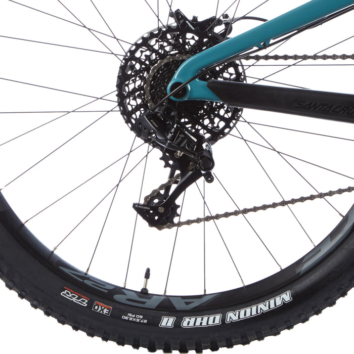 Santa Cruz Bicycles Bronson 2 C S Complete Mountain Bike 2017 Slate Blue & Orange
