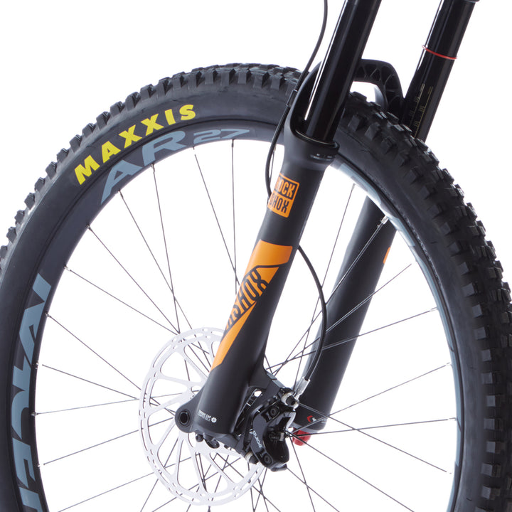 Santa Cruz Bicycles Bronson 2 C S Complete Mountain Bike 2017 Slate Blue & Orange