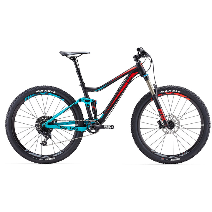 Liv Embolden 1 Complete Mountain Bike - Women's 2017 Black/Orange/Green Side View
