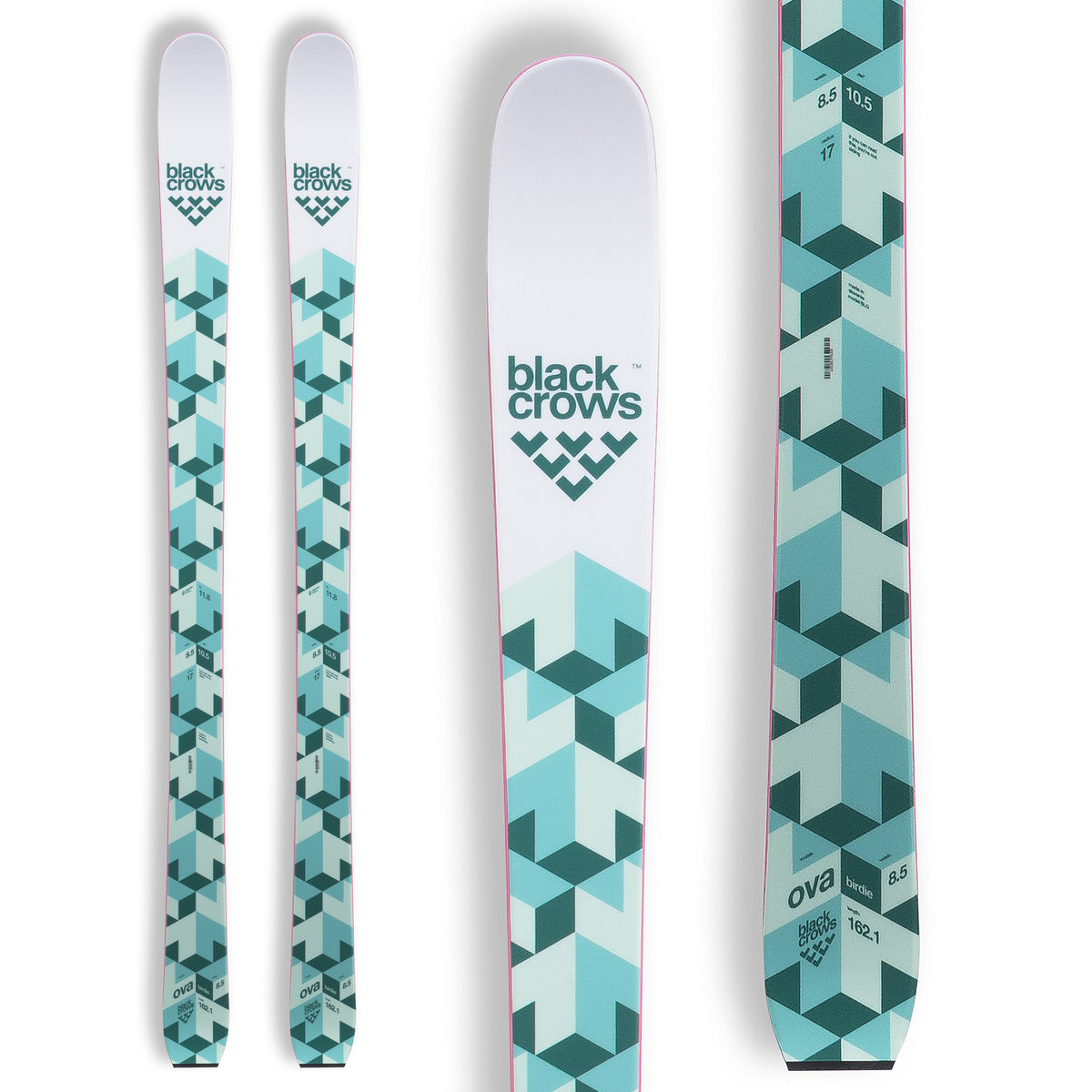 Black Crows Ova Birdie Skis - Women's 2017