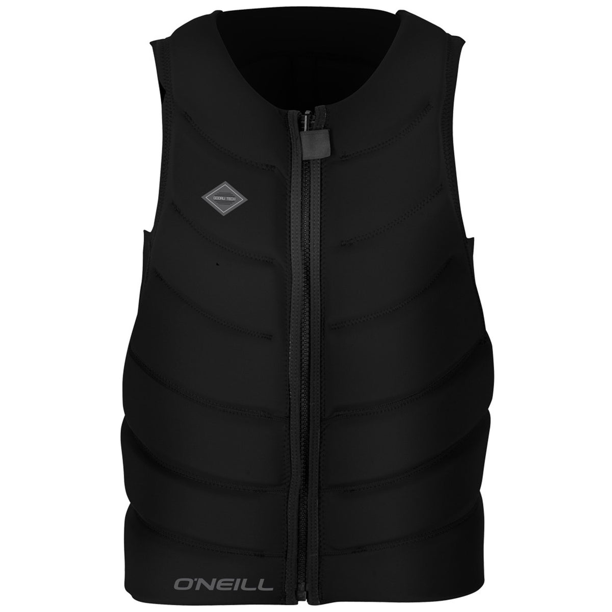 O'Neill Gooru Tech Comp Wakeboard Vest 2018 Black/Black/Black
