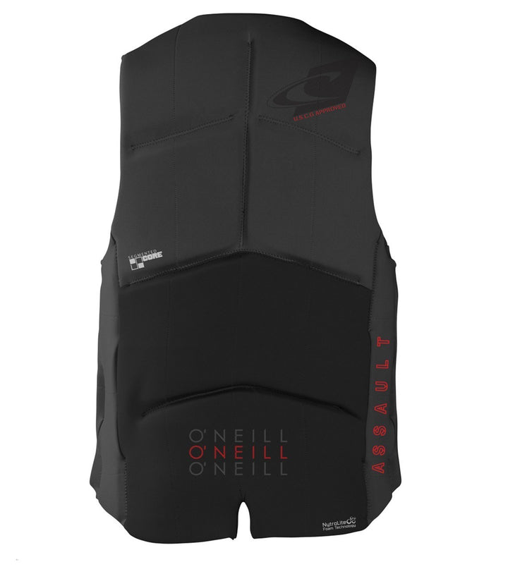O'Neill Assault LS USCG Wakeboard Vest Black/Black