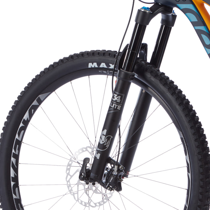 Devinci Django Carbon 29 SLX/XT Complete Mountain Bike 2017 Blue/Orange