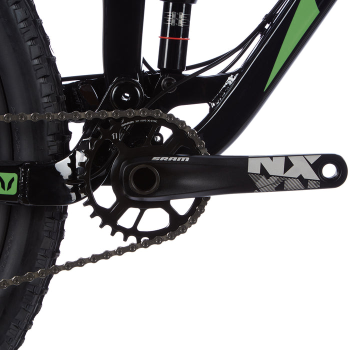 Devinci Troy NX Complete Mountain Bike 2017 Black/Blue/Green