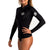 Rip Curl 1mm G-Bomb Front Zip Long Sleeve Wetsuit Jacket - Women's Black