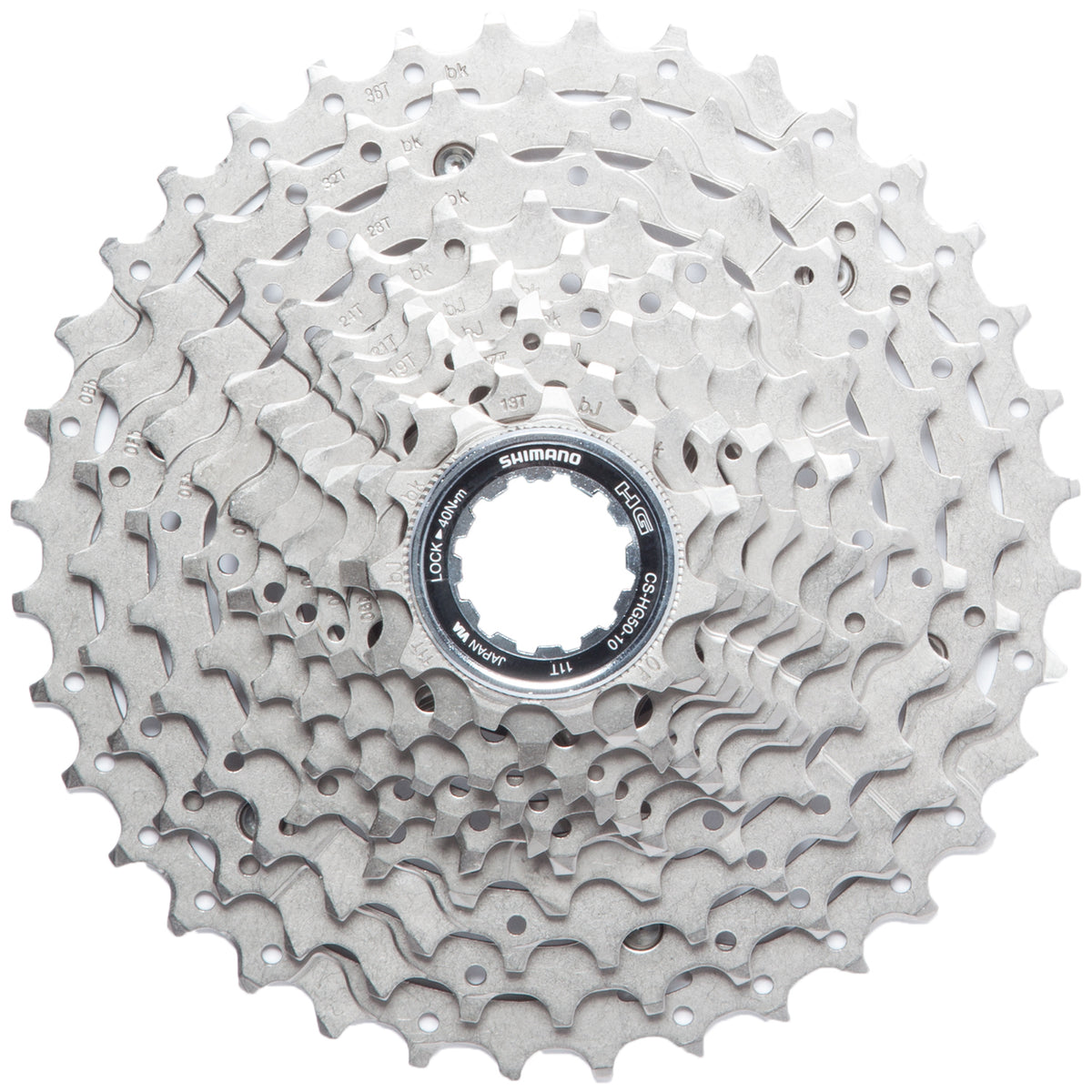 Shimano HG50 10-Speed Cassette Silver