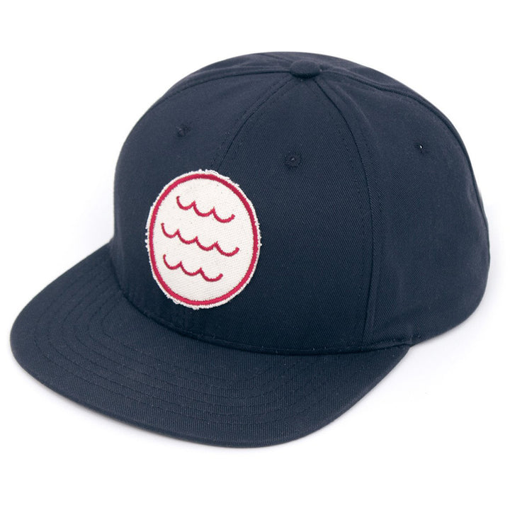 Mollusk Wave Patch Hat Navy