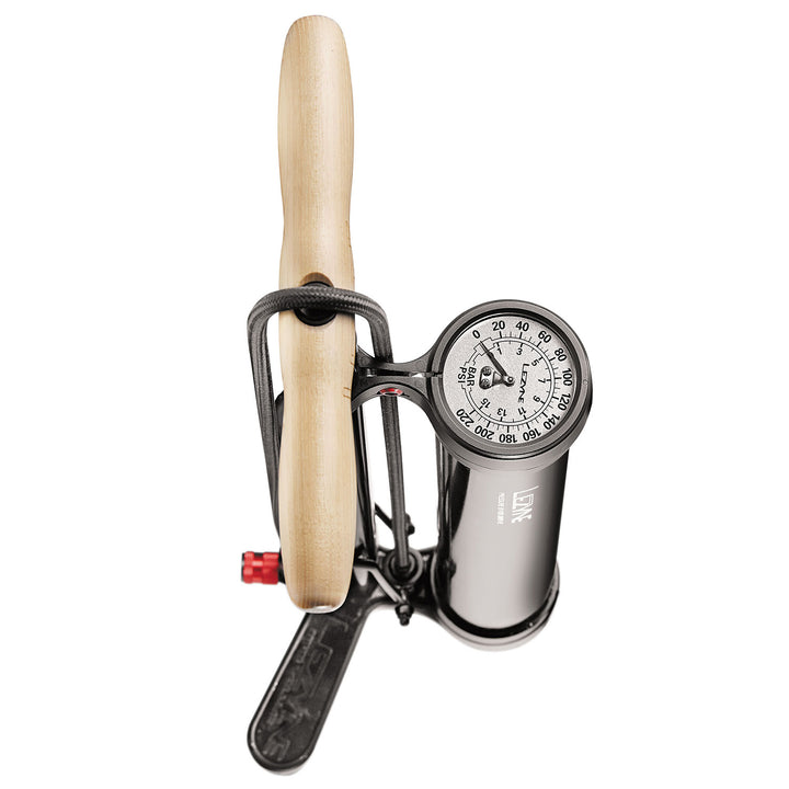 Lezyne Pressure Overdrive Floor Pump Gloss Black