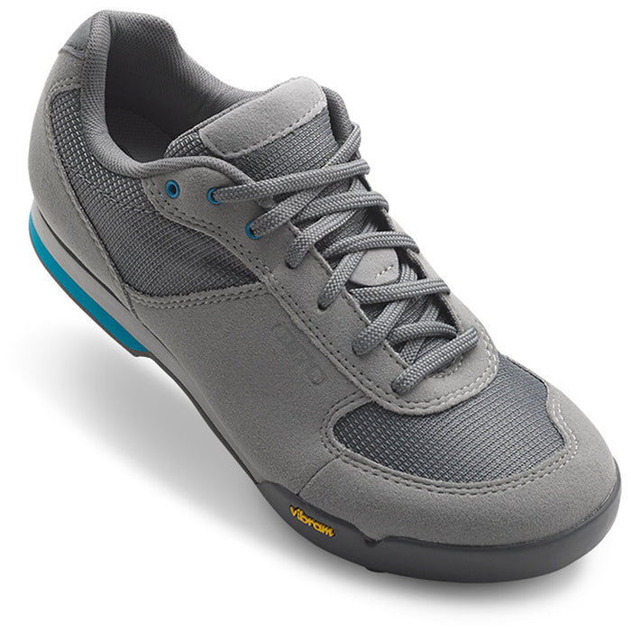 Giro Petra VR Bike Shoes - Women's Titanium/Blue Jewel