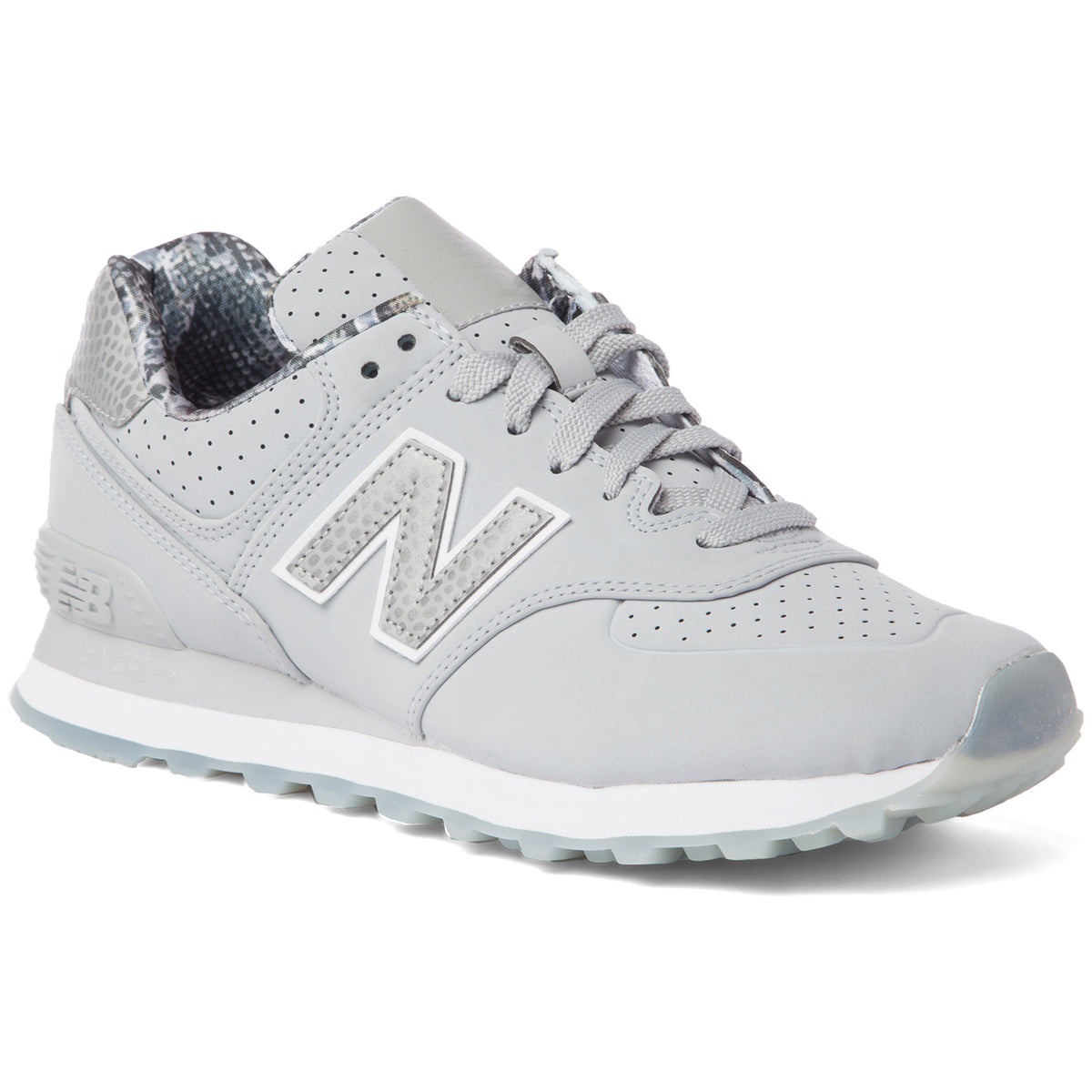 New Balance 574 Luxe Rep Shoes - Women's Silver Mink