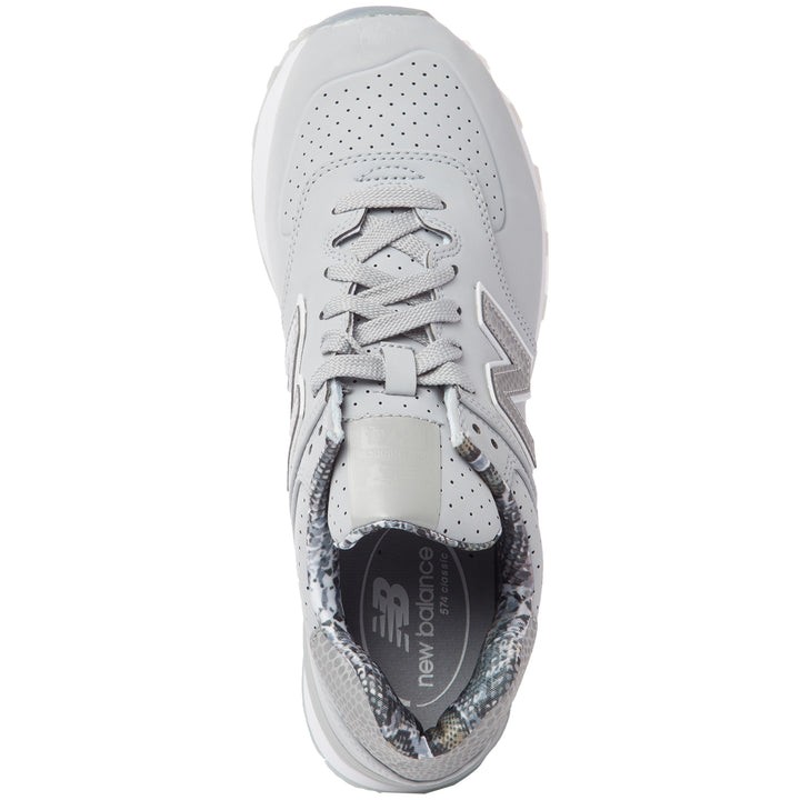 New Balance 574 Luxe Rep Shoes - Women's Silver Mink