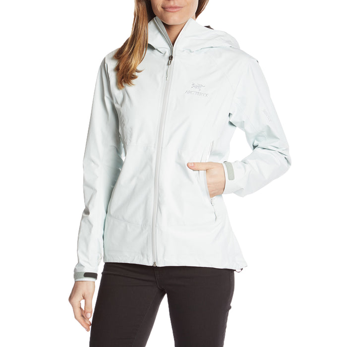 Arc'teryx Beta SL Jacket - Women's Ionic Sky Detail 1 View