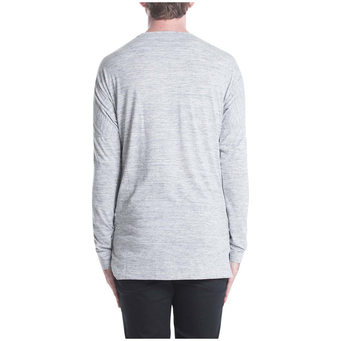 Publish Drop Shoulder Long-Sleeve T-Shirt Ash Heather