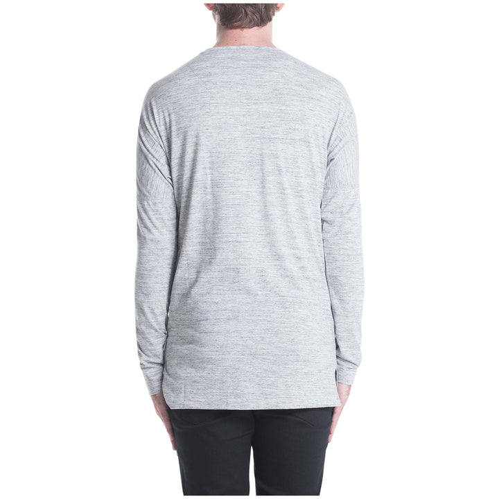 Publish Drop Shoulder Long-Sleeve T-Shirt Ash Heather