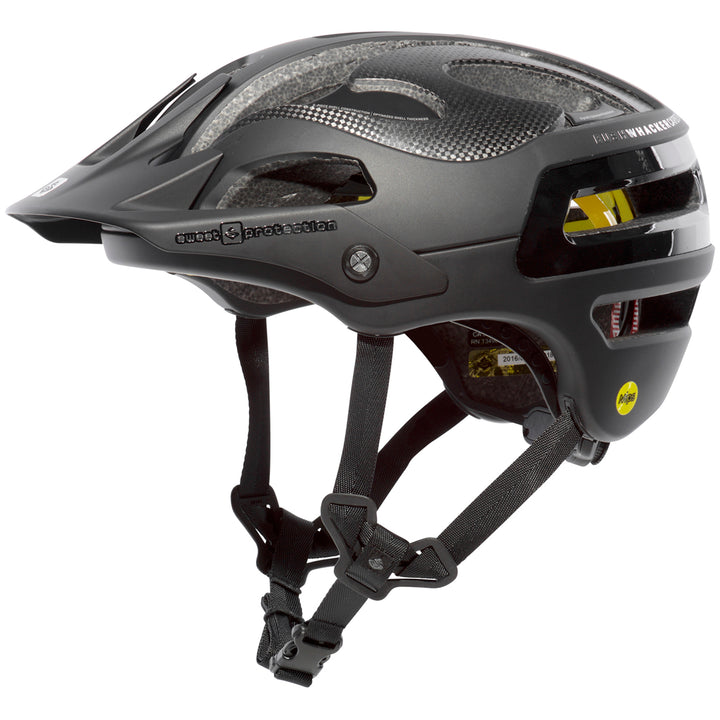 Sweet Protection Bushwhacker II Carbon MIPS Bike Helmet Satin Black Metallic