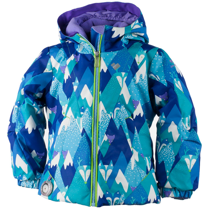 Obermeyer Ashlyn Jacket - Little Girls' Blue Mountains