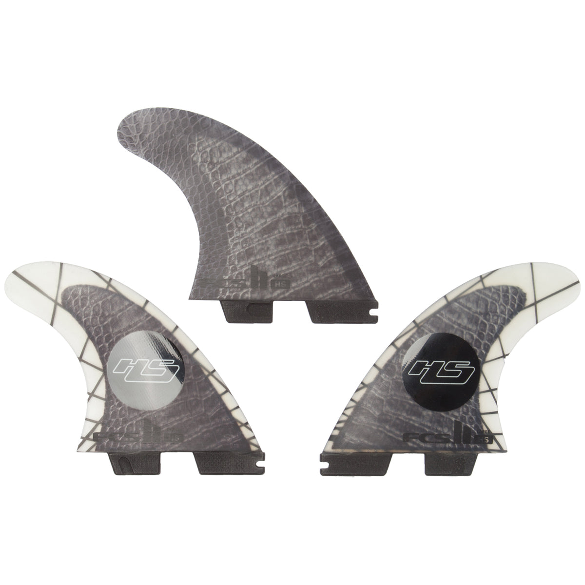 FCS II HS PC Carbon Large Tri Fin Set