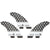 FCS II SB PC Large Tri Fin Set