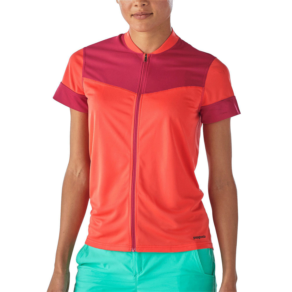 Patagonia Crank Craft Jersey - Women's Carve Coral