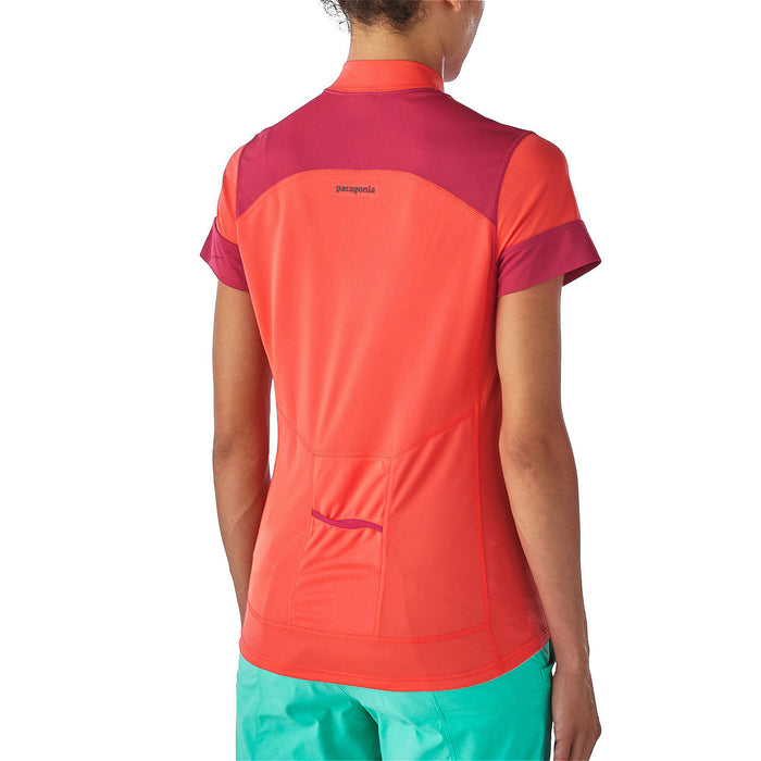 Patagonia Crank Craft Jersey - Women's Carve Coral