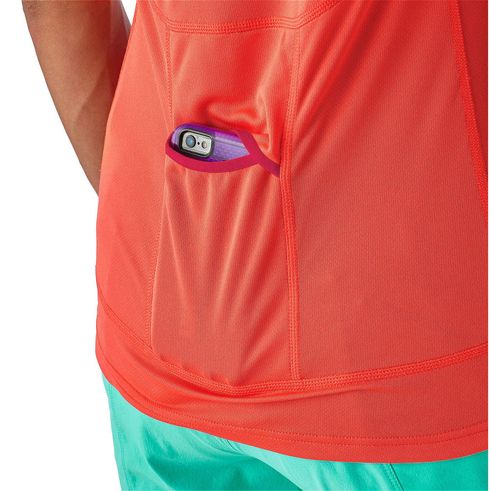 Patagonia Crank Craft Jersey - Women's Carve Coral