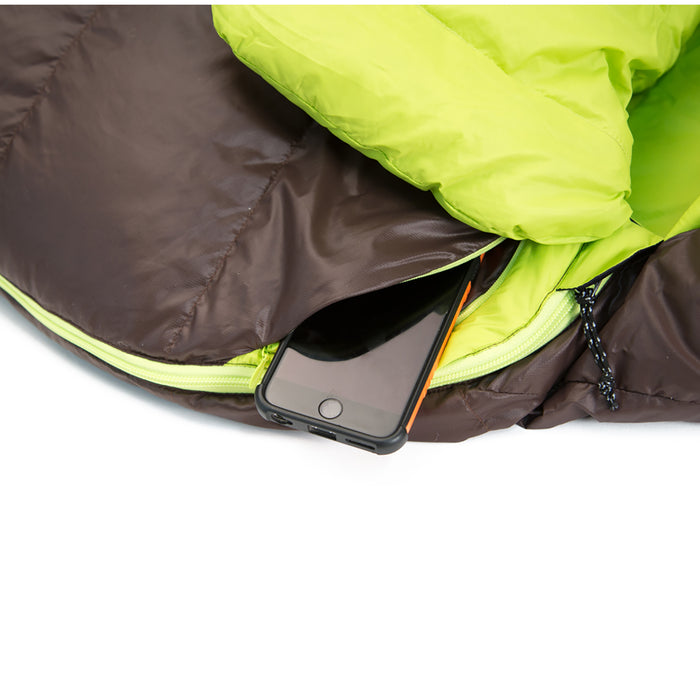 Nemo Salsa 30 Sleeping Bag Bark/Key Lime