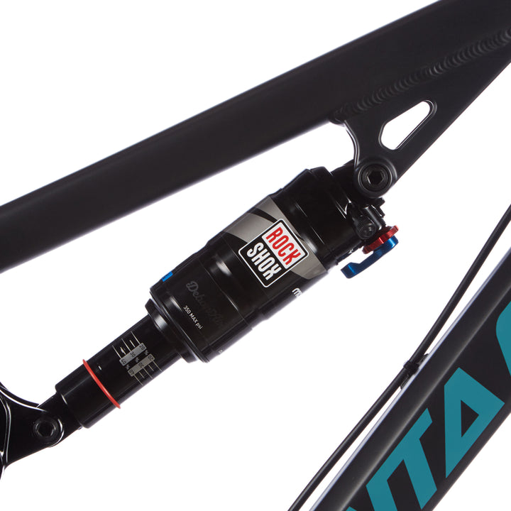 Santa Cruz Bicycles Bronson 2.0 A R1x Complete Mountain Bike 2017 Matte Carbon & Slate Blue