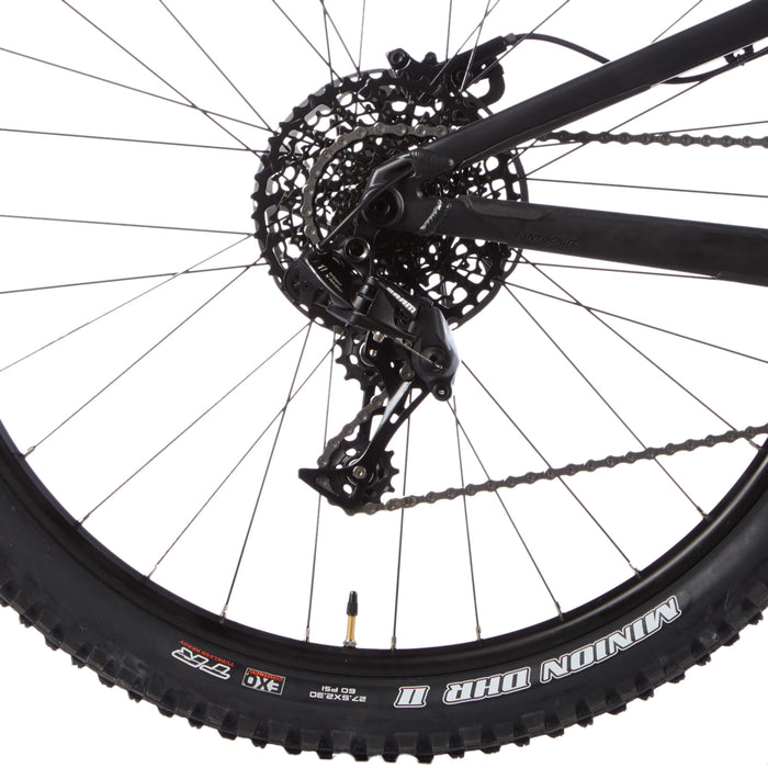 Santa Cruz Bicycles Bronson 2.0 A R1x Complete Mountain Bike 2017 Matte Carbon & Slate Blue