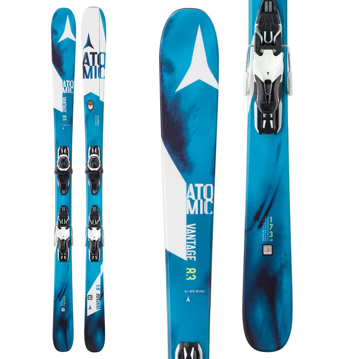 Atomic Vantage 83 R Skis + E Lithium 10 Bindings 2017