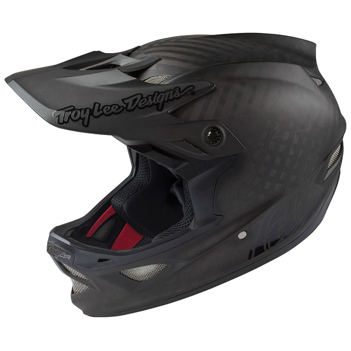 Troy Lee Designs D3 Carbon MIPS Bike Helmet Midnight Black