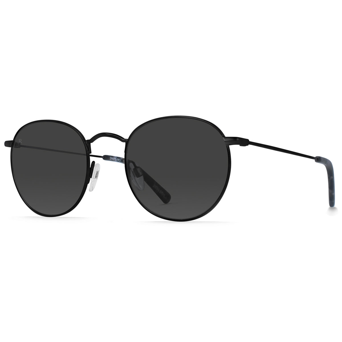 RAEN Benson Sunglasses Black Ripple/Smoke