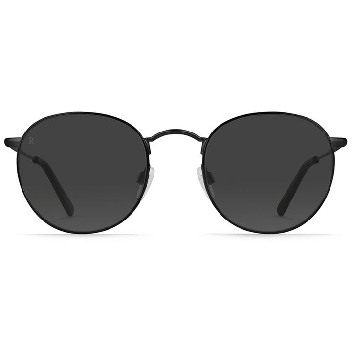 RAEN Benson Sunglasses Black Ripple/Smoke