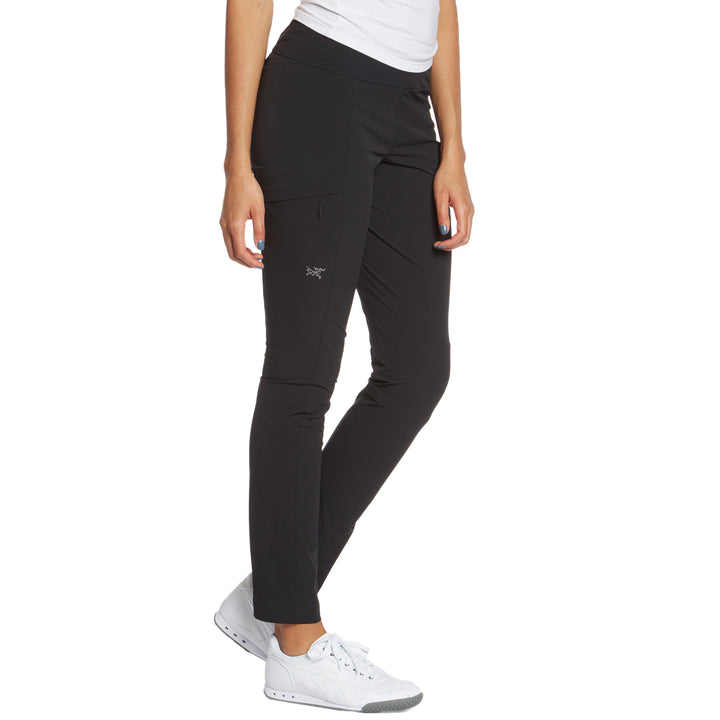 Arc'teryx Sabria Pants - Women's Black Front View