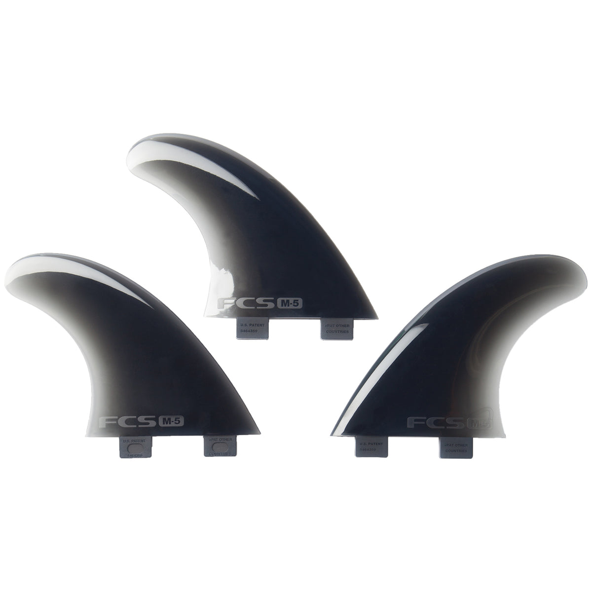 FCS M5-Softflex Tri Fin Set
