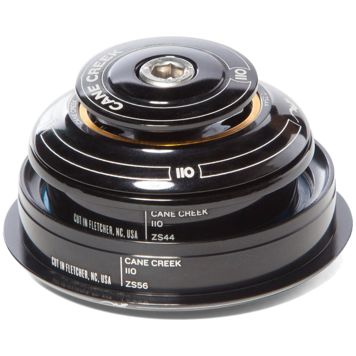 Cane Creek 110 ZS44/28.6 ZS56/40 Tapered Headset Black