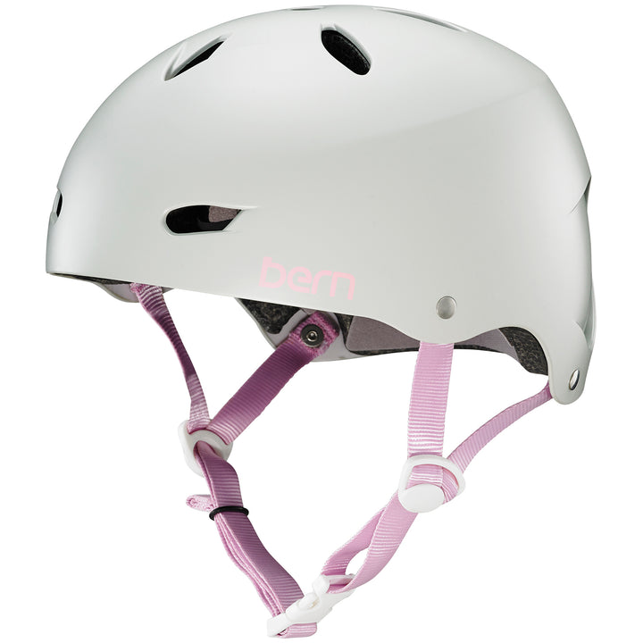 Bern Team Brighton MIPS Bike Helmet - Women's Satin Light Grey MIPS