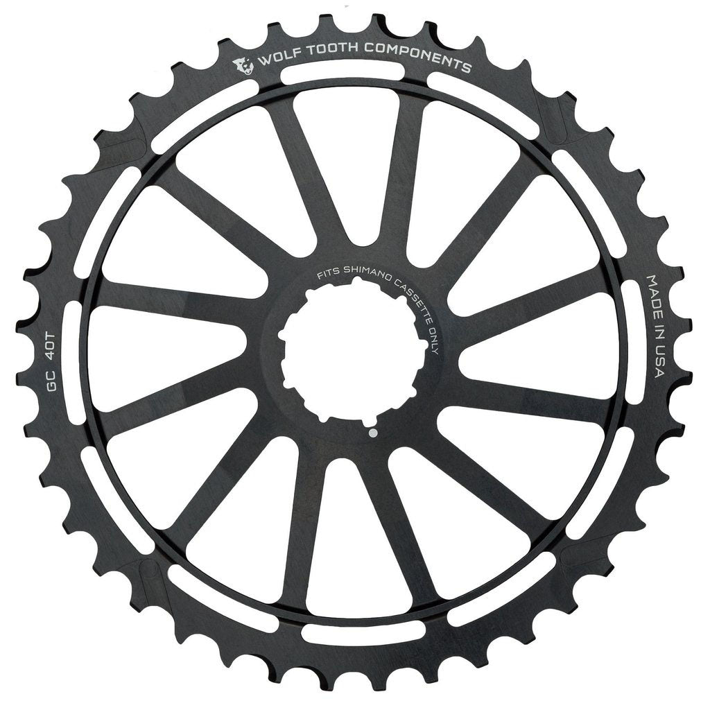 Wolf Tooth Components GC Shimano 10-Speed Cog Black