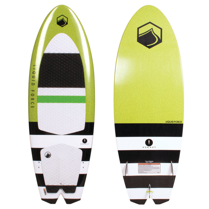 Liquid Force Rocket Wakesurf Board with Surf Rope 2018