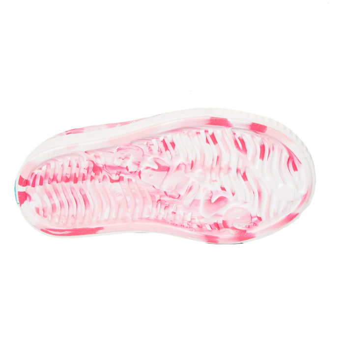 Native Jefferson Marbled Shoes - Little Kids' Cherry Pink/Shell White/Marbled