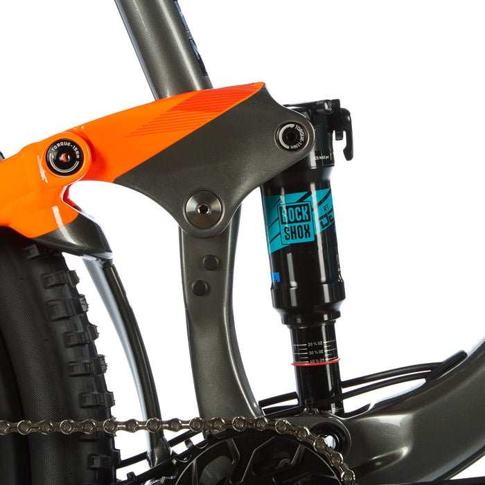 Giant Trance Advanced 2 Complete Mountain Bike 2017 Charcoal/Orange/Green