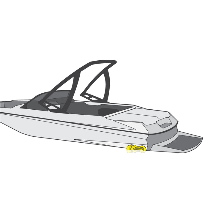 Mission DELTA Wakesurf Shaper White