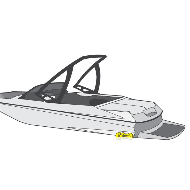 Mission DELTA Wakesurf Shaper White