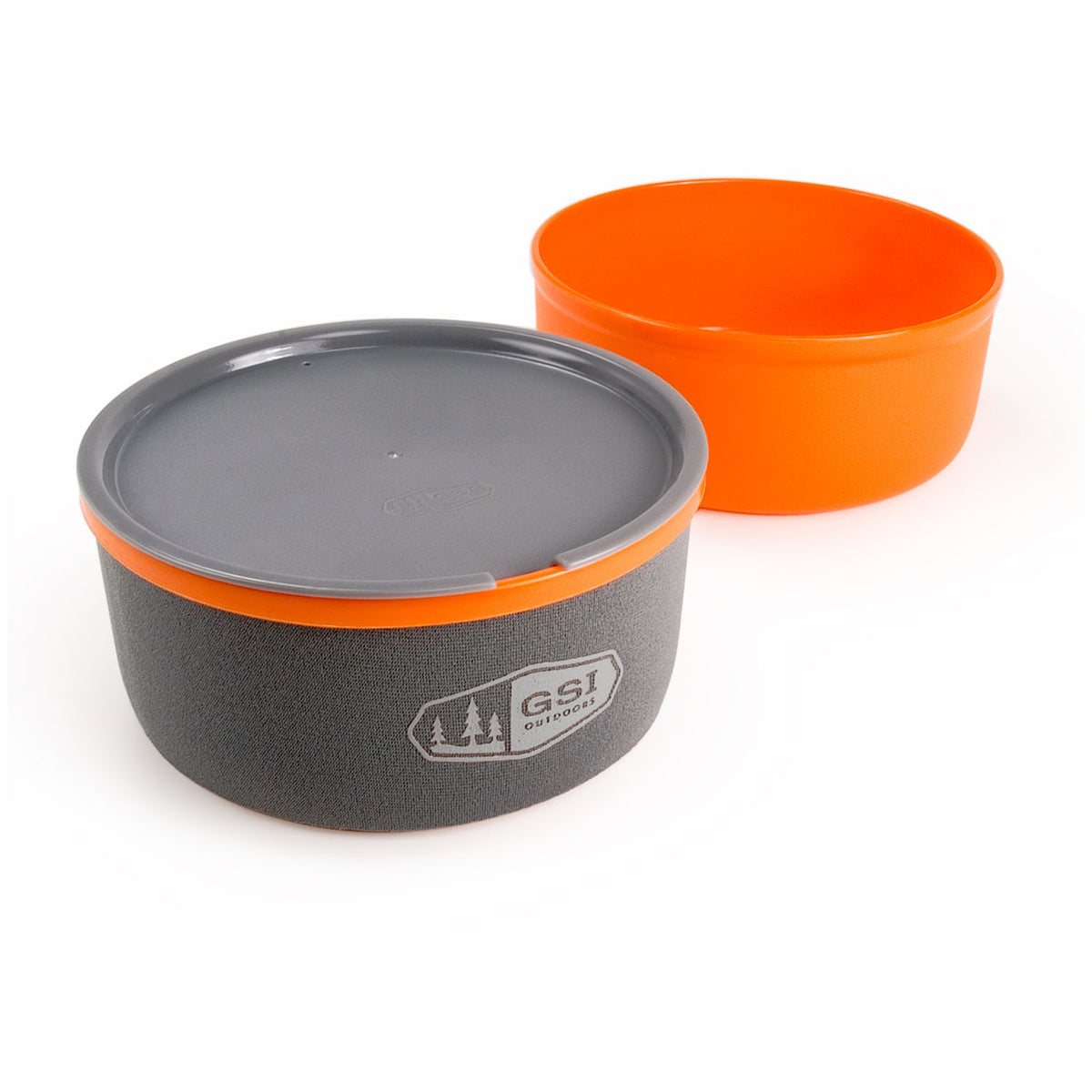 GSI Outdoors Ultralight Nesting Bowl & Mug Orange