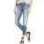Dish Performance Skinny Crop Jeans - Women's Light Stone Detail 1 View