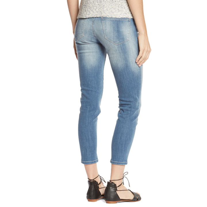 Dish Performance Skinny Crop Jeans - Women's Light Stone Back View