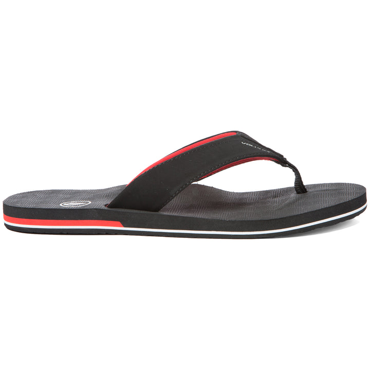 Volcom Victor Sandals Black Top